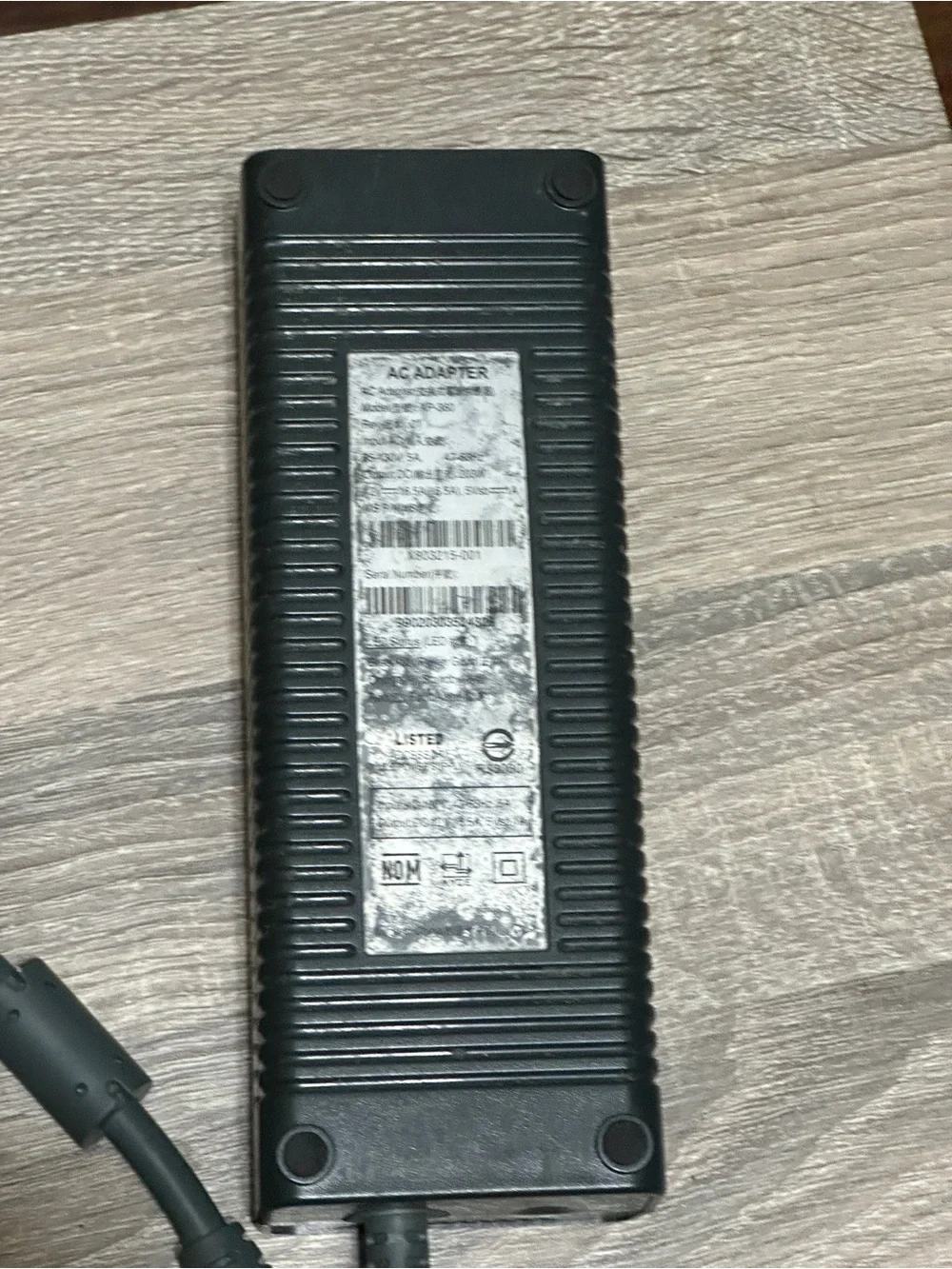 Genuine Microsoft 203W AC Adapter For Microsoft Xbox 360 Arcade Read Description